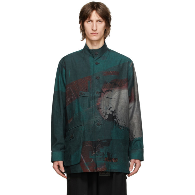 Yohji Yamamoto Green Workwear Jacket Yohji Yamamoto