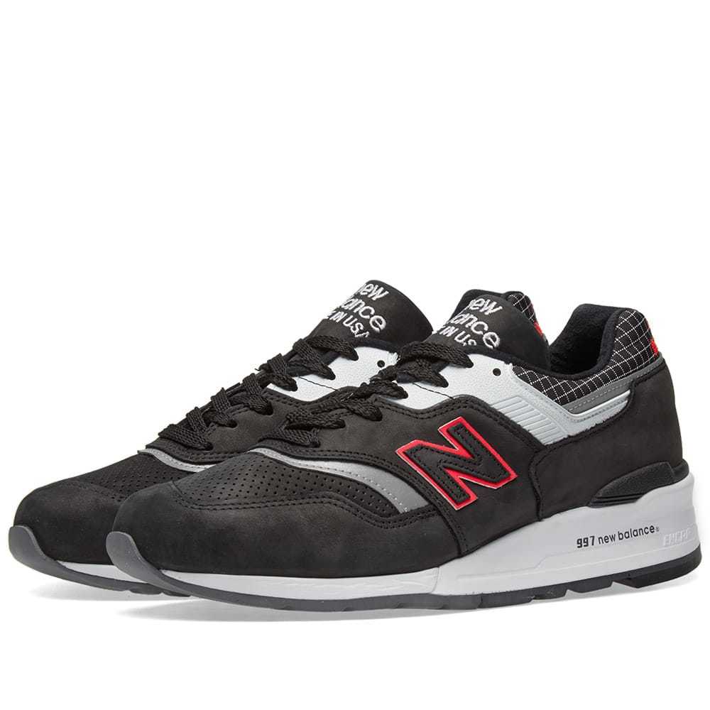 new balance 997 made in usa black