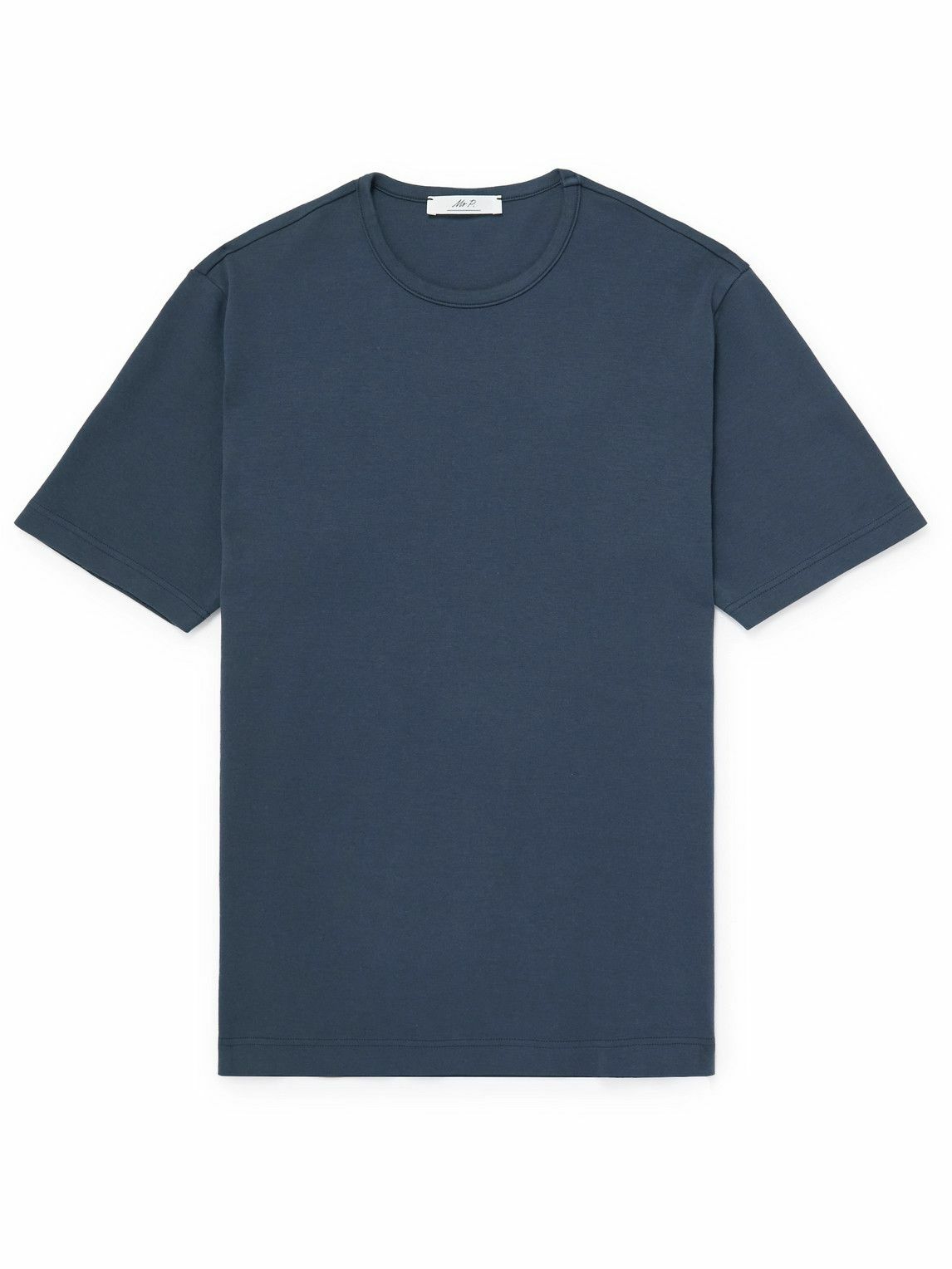 Mr P. - Cotton-Jersey T-Shirt - Blue Mr P.