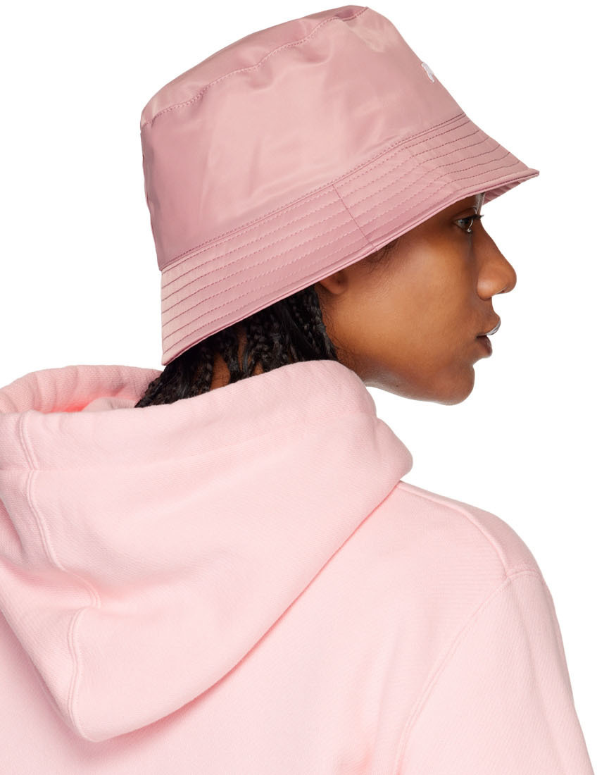 Palm Angels Pink Classic Logo Bucket 