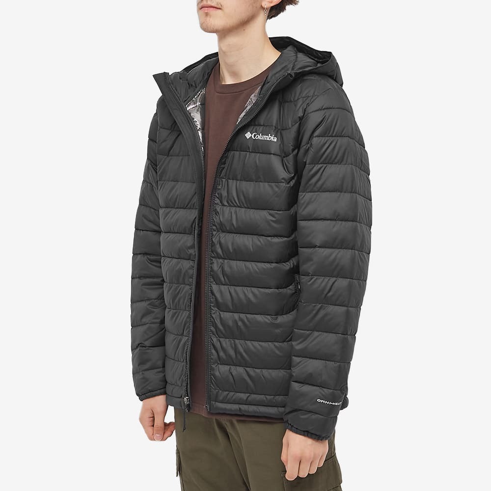 Columbia Men's Powder Lite Hooded Jacket in Black Columbia