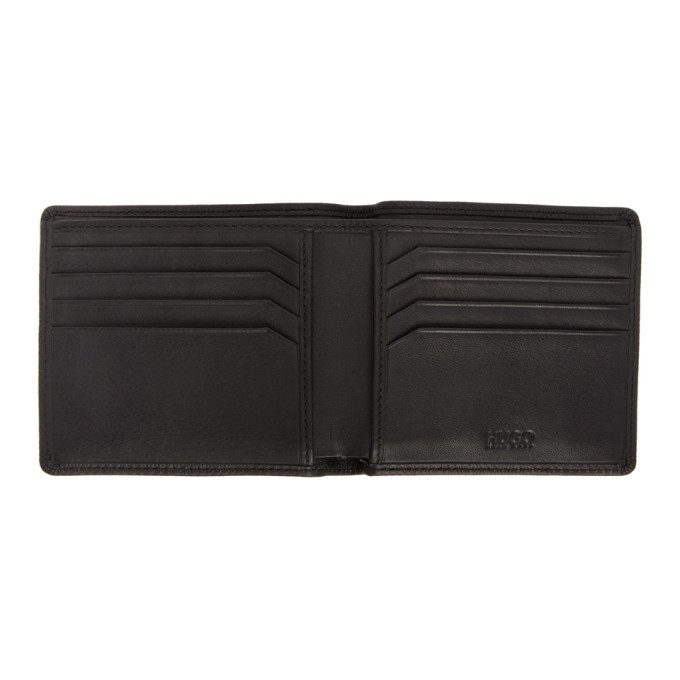 Hugo Black Bifold Wallet and Cardholder Set Hugo Boss