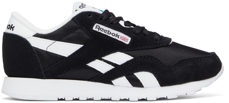 Reebok Classics Black Classic Nylon Sneakers Reebok Classics