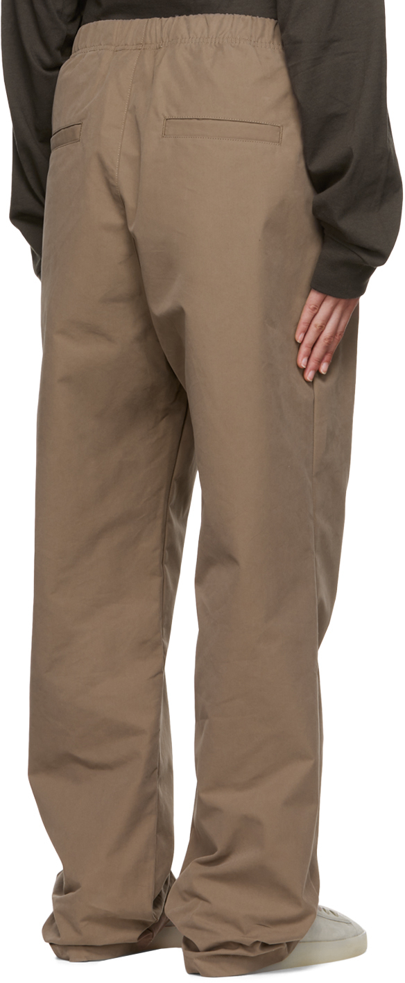 Essentials Brown Relaxed Lounge Pants Essentials