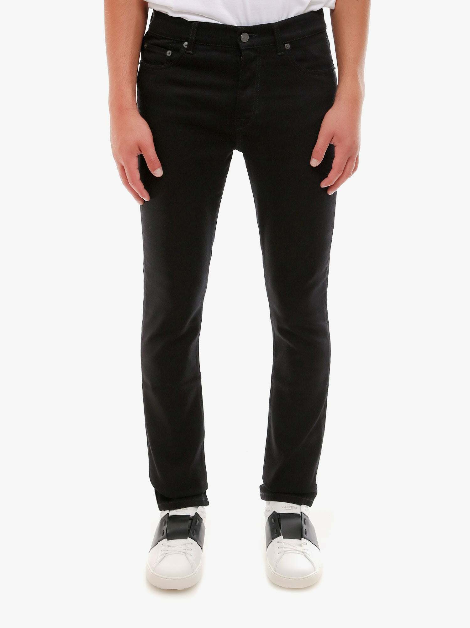 Valentino Trouser Black Mens Valentino