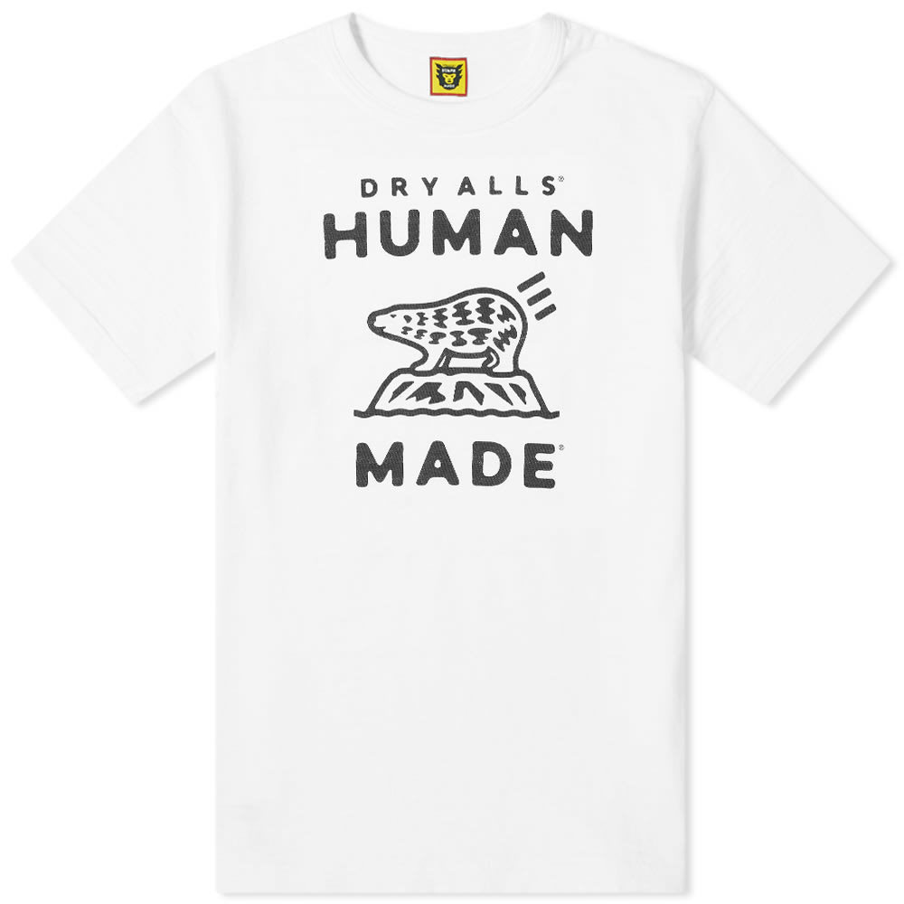 Human Made Polar Bear Logo Tee Human Made