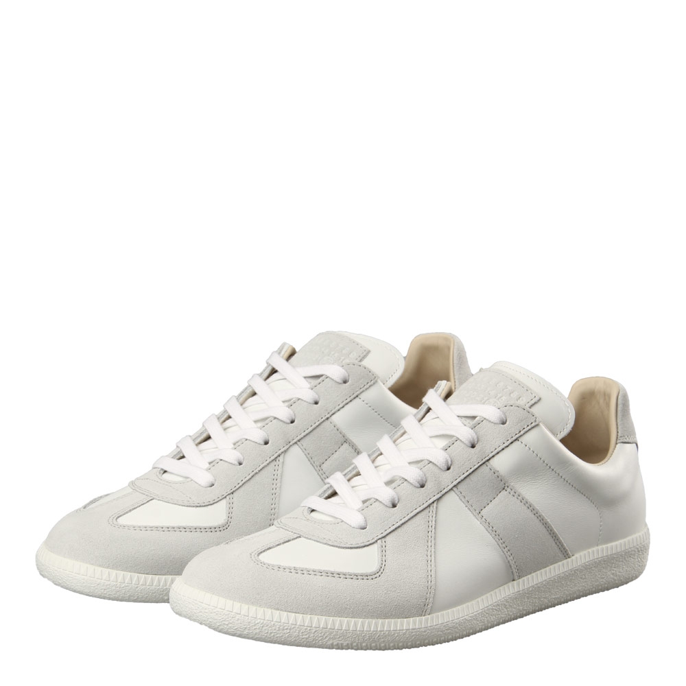 margiela replica sneakers white