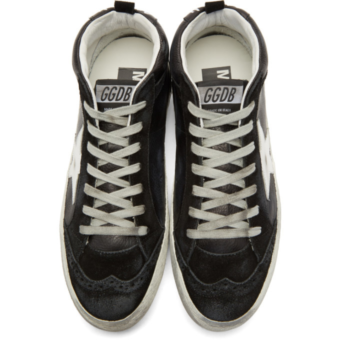 Golden Goose Black and White Superstar Sneaker Golden Goose Deluxe Brand