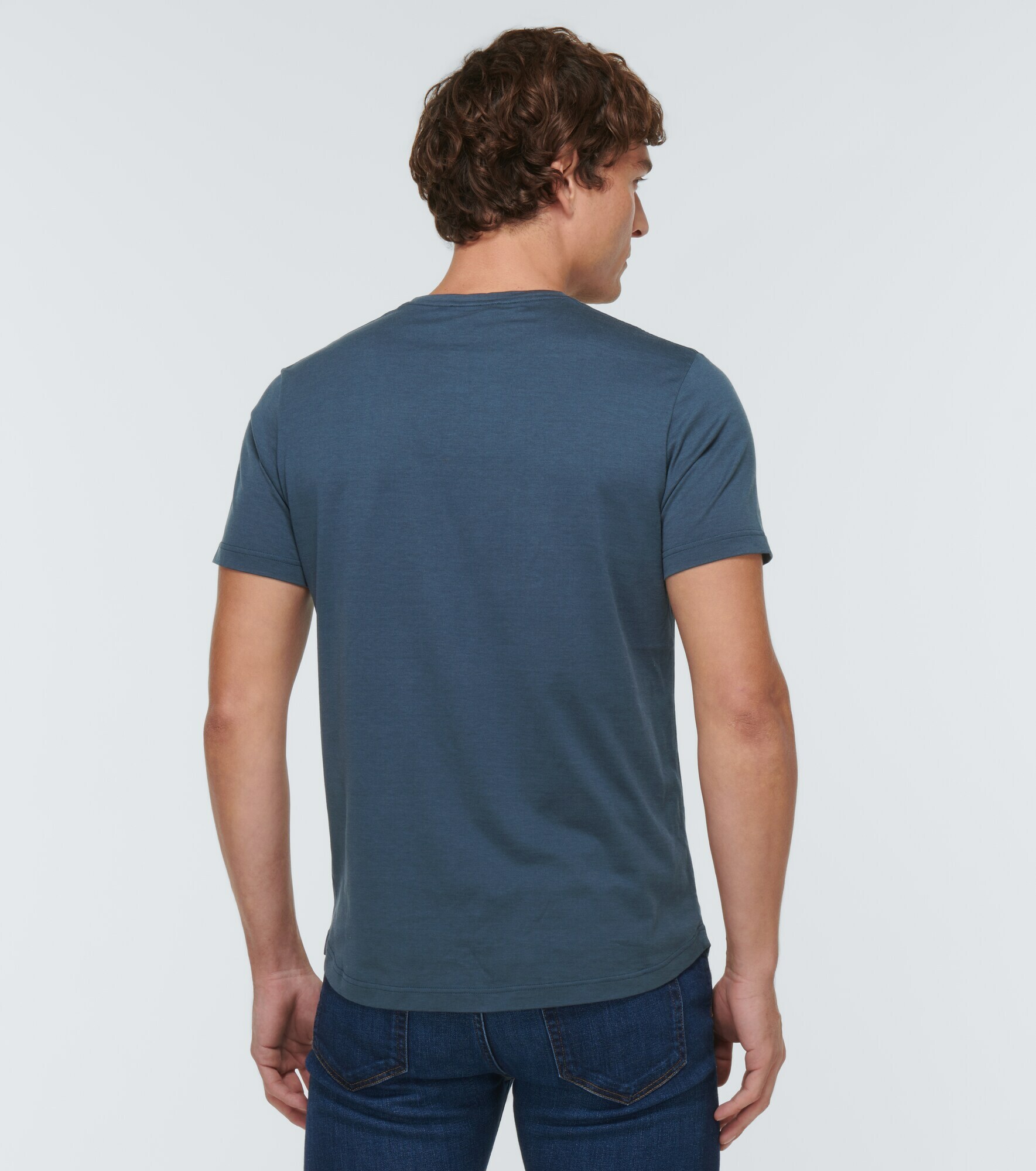 Loro Piana - Silk and cotton T-shirt Loro Piana