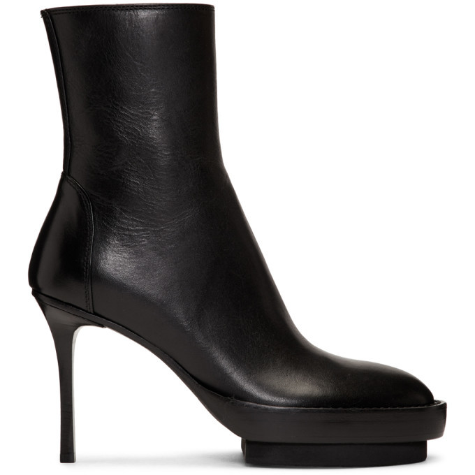 ann demeulemeester platform boots