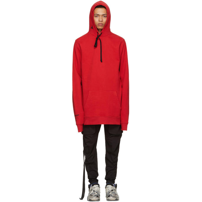 Unravel Red Distorted Tour Hoodie Unravel