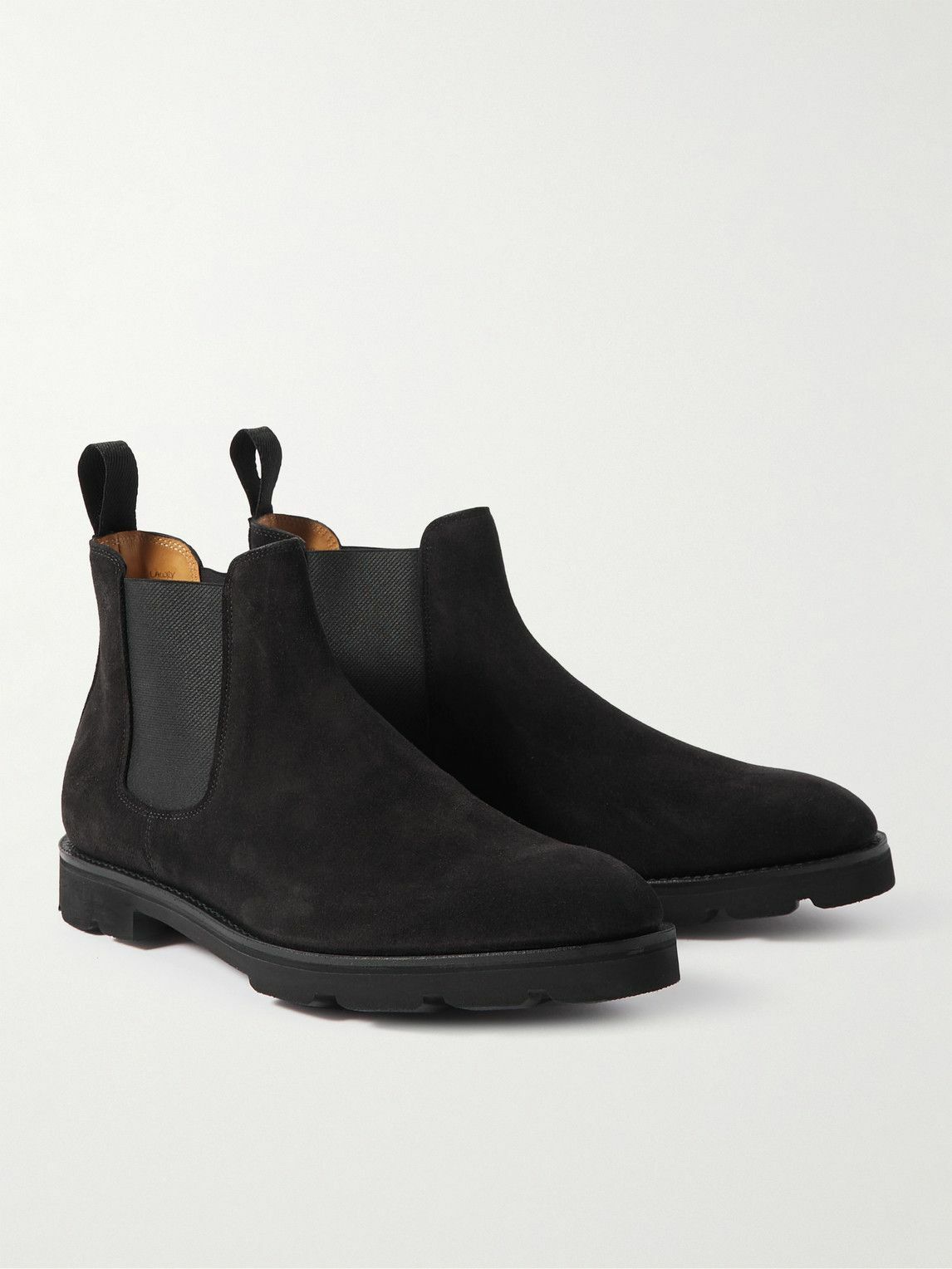 Bottines Chelsea John Lobb – Cuir Noir – Taille 42 (UK 8) – Très Bon état Occasion