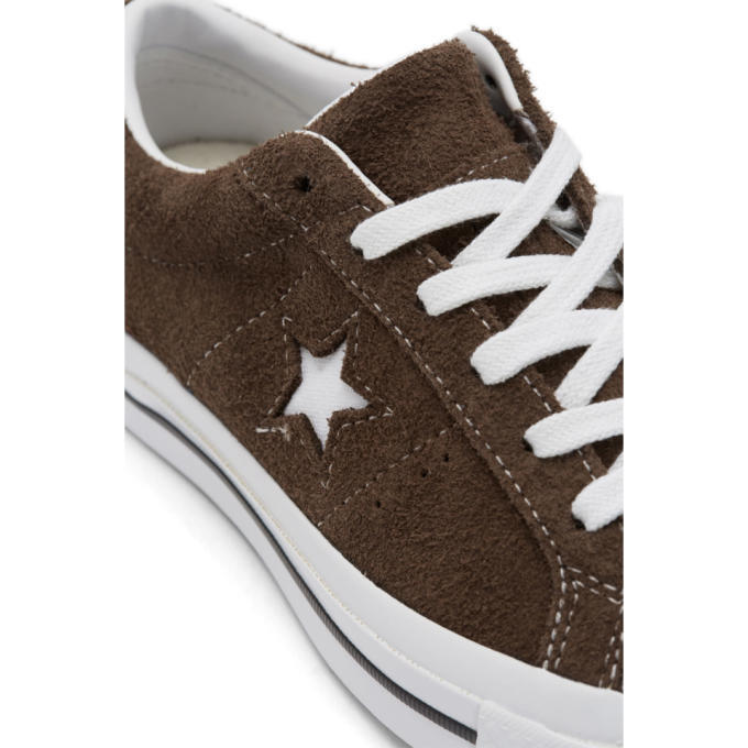 Converse Brown Suede One Star Sneakers Converse