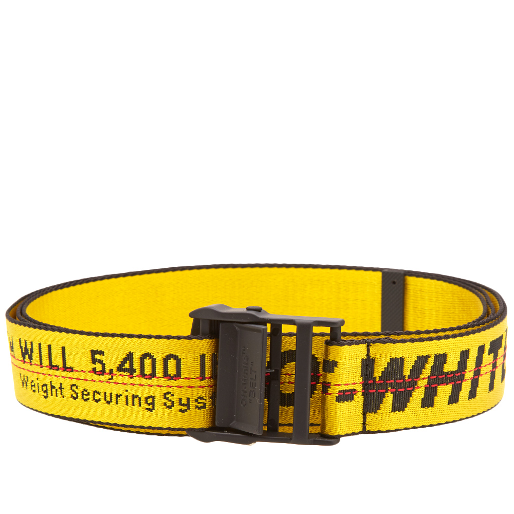 Off-White Diagonals Industrial Belt Off-White