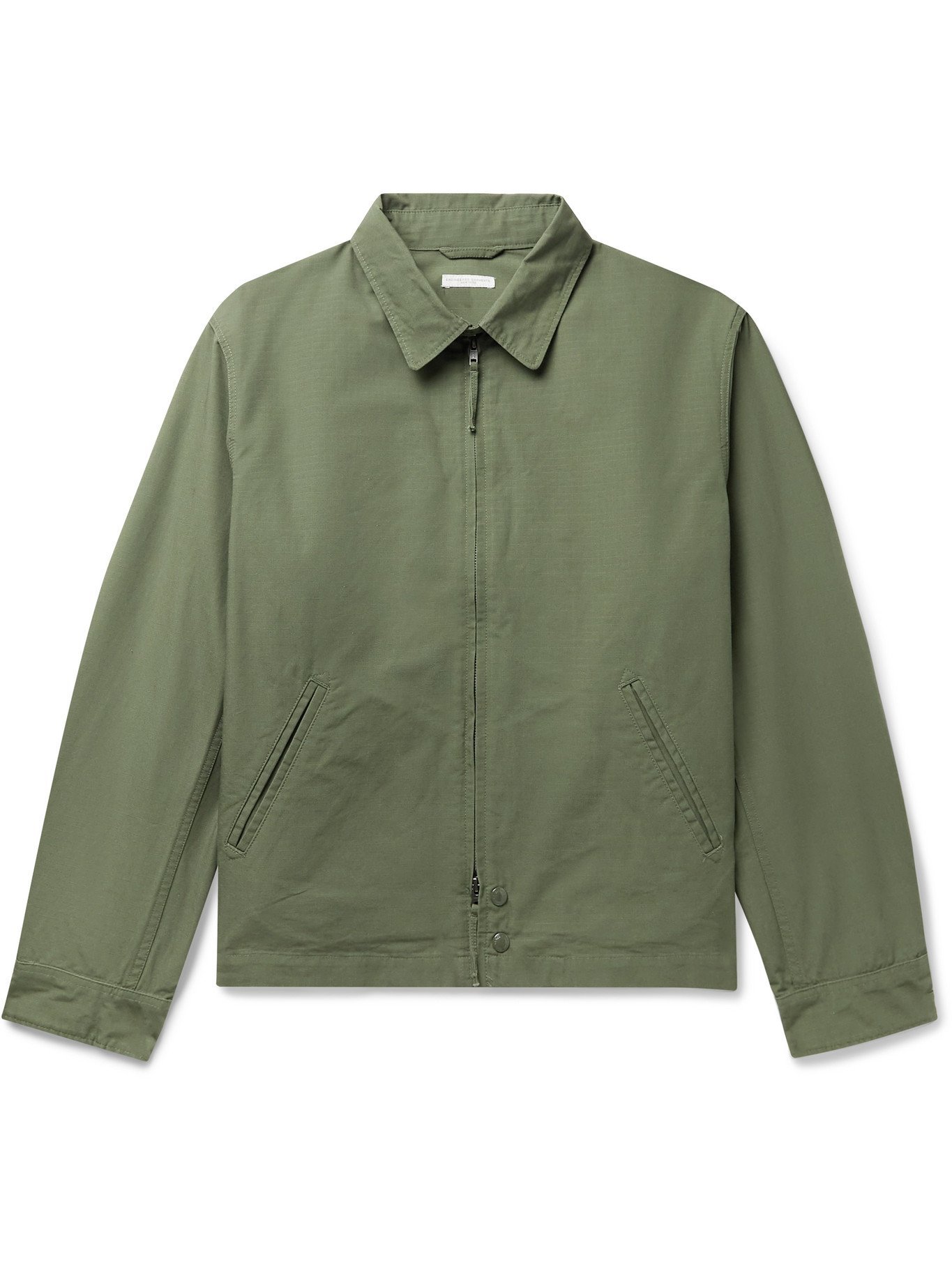 ENGINEERED GARMENTS - Claigton Cotton-Ripstop Jacket - Green Engineered ...