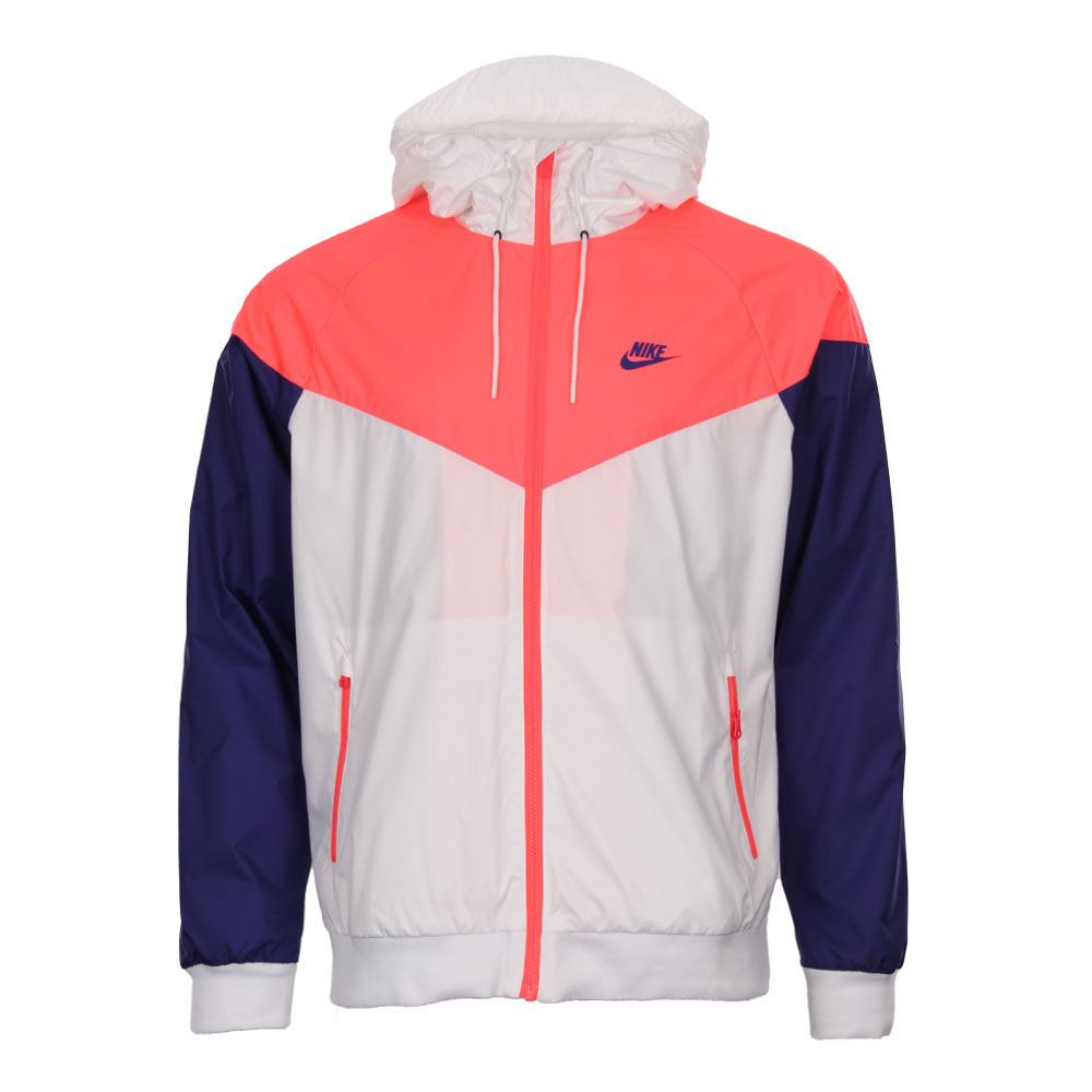 Windrunner Jacket - White / Pink Nike