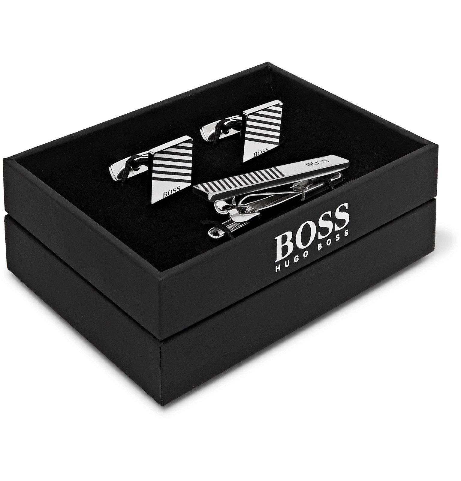 hugo boss tie and cufflink set