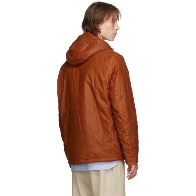 Barbour Orange Norse Projects Edition Wax Ursula Jacket
