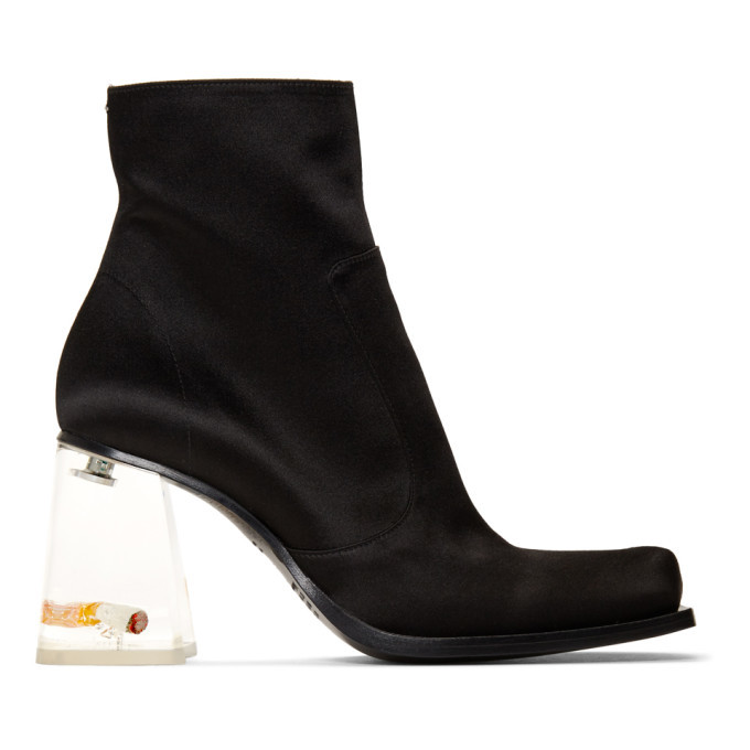 maison margiela rose and cigarette boots