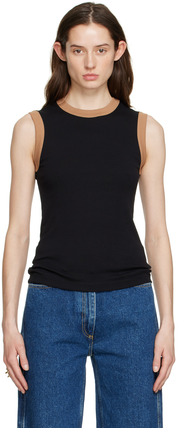 Saks Potts Black Ole Tank Top Saks Potts