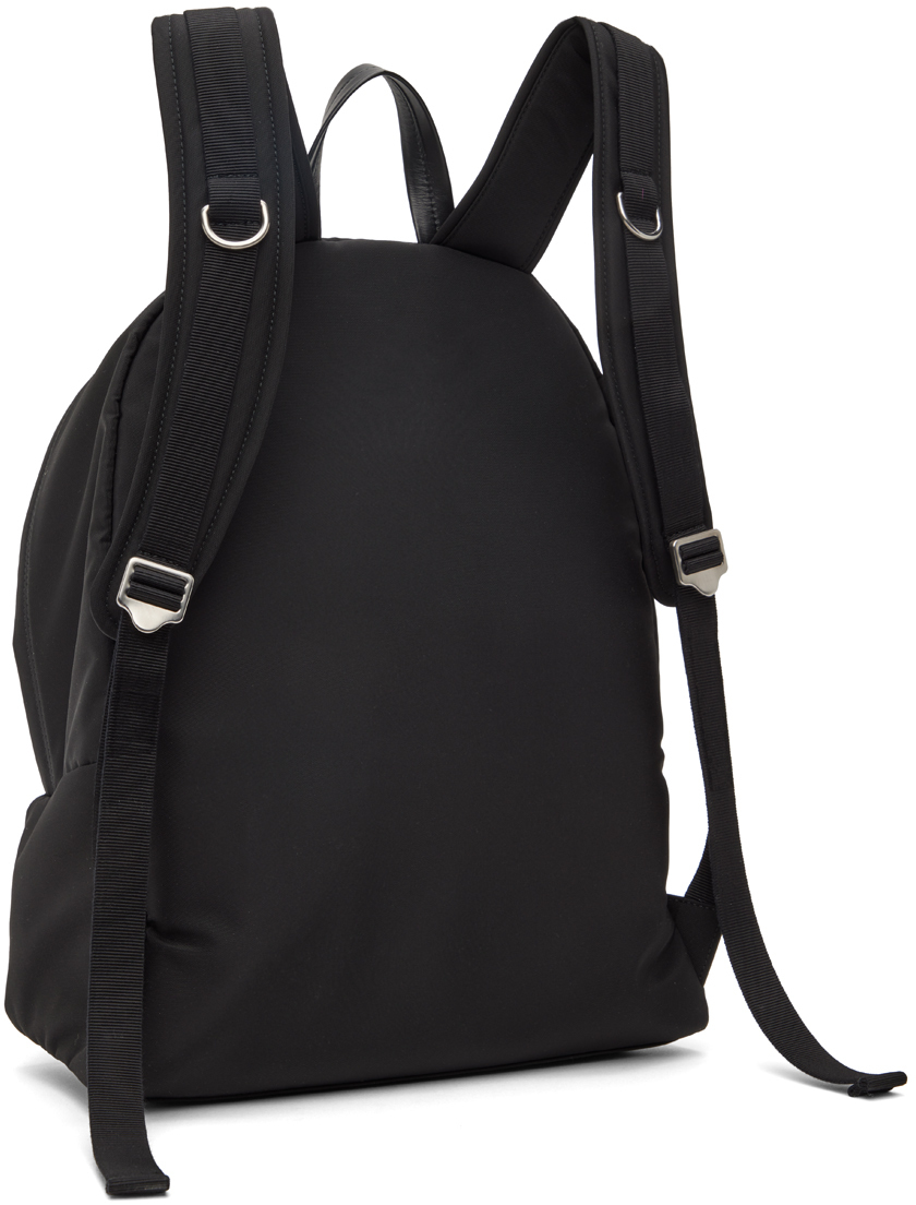 Jil Sander Black Zip Backpack Jil Sander