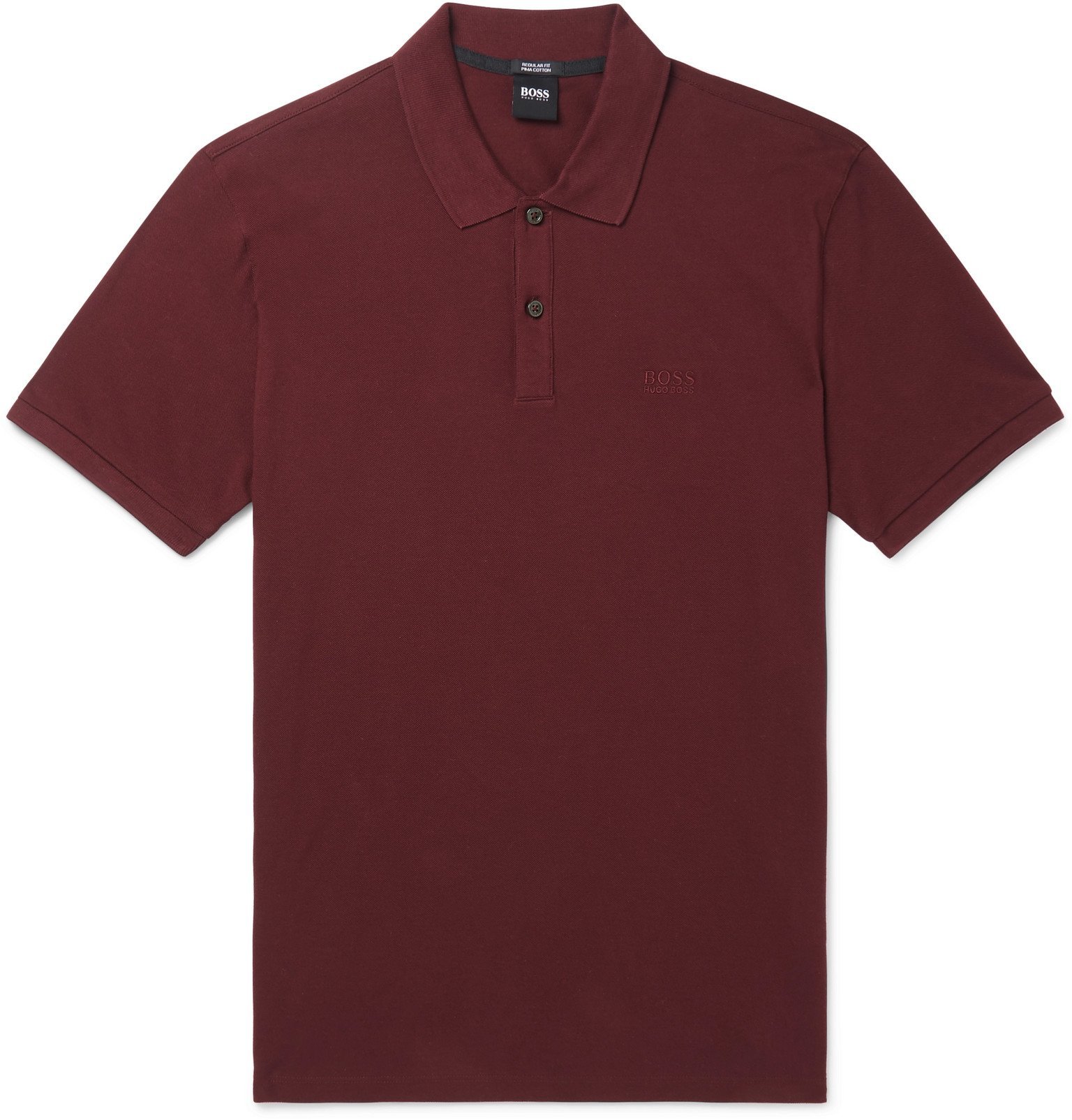 Polo Shirt - Burgundy Hugo Boss