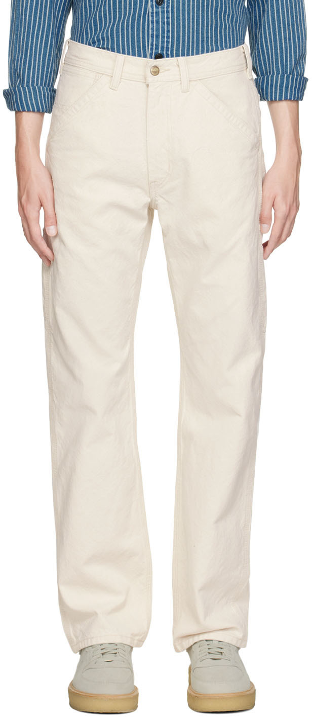 Photo: Polo Ralph Lauren SSENSE Exclusive Off-White The New Denim Project Edition Painter Jeans