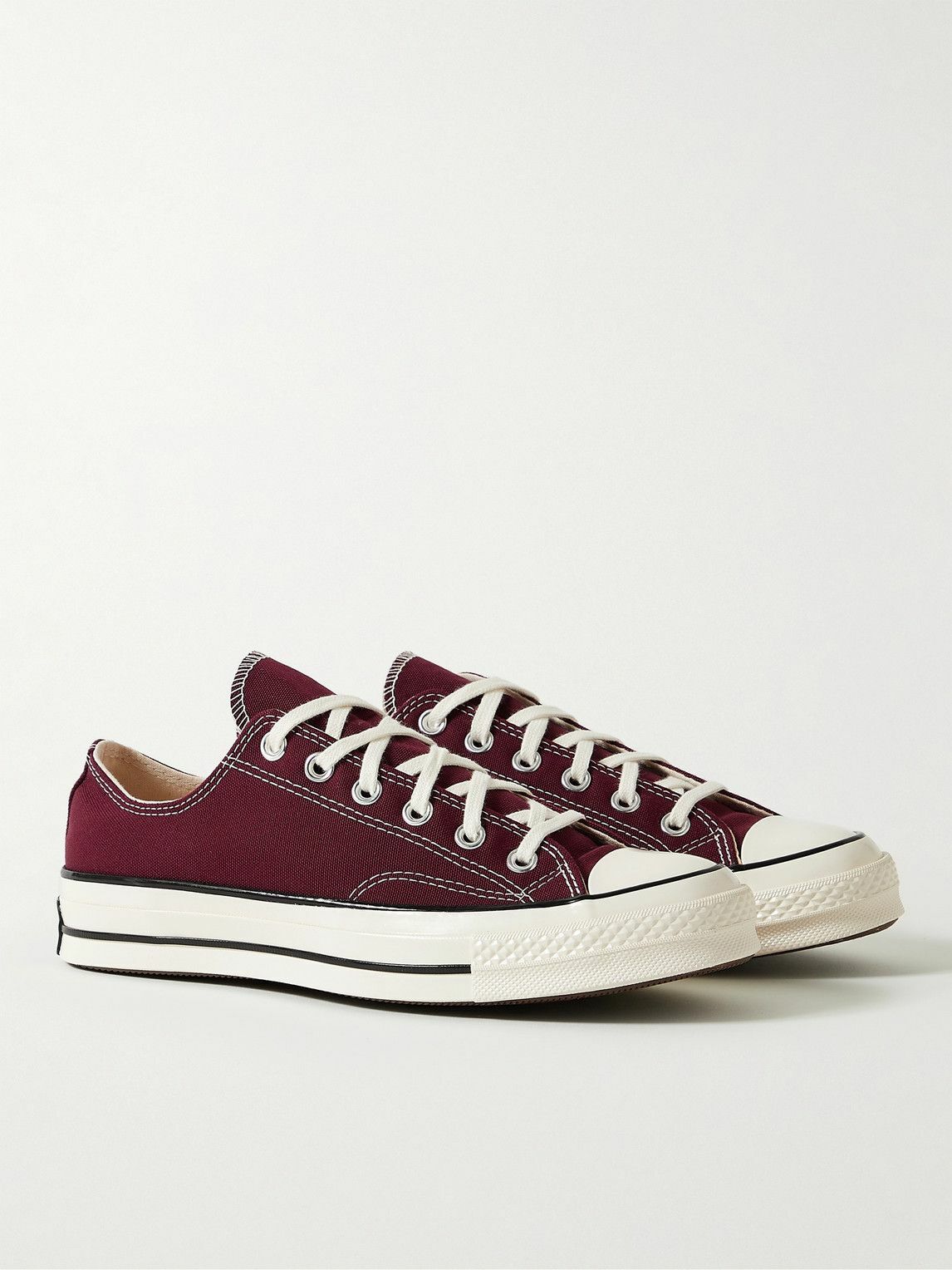 Converse - Chuck 70 Canvas Sneakers - Burgundy Converse