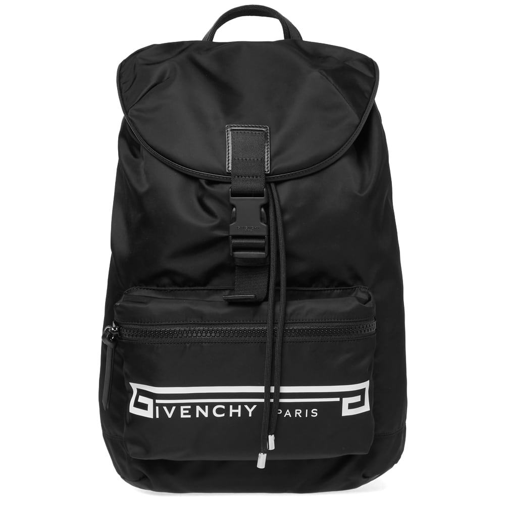 Givenchy Retro Logo Flames Backpack Givenchy