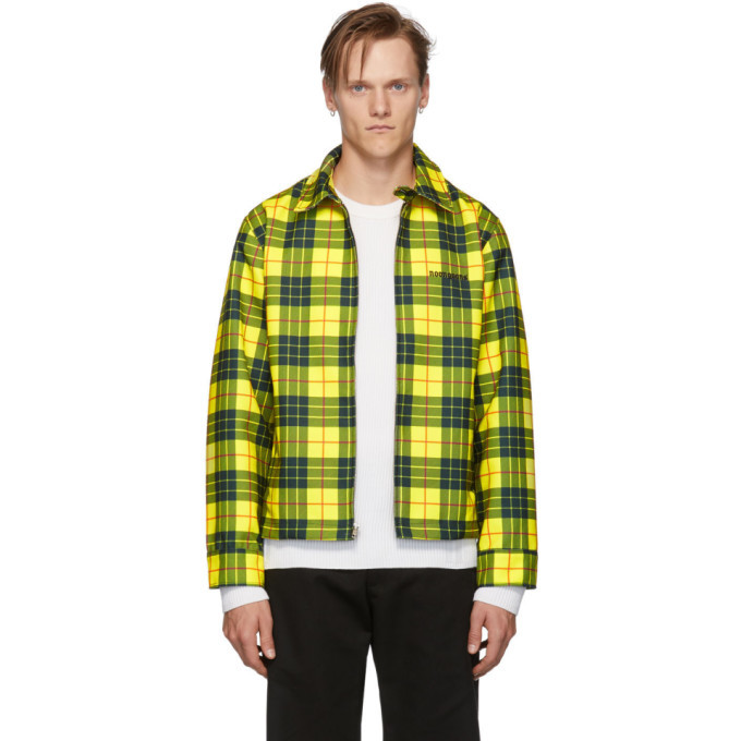 yellow flannel coat