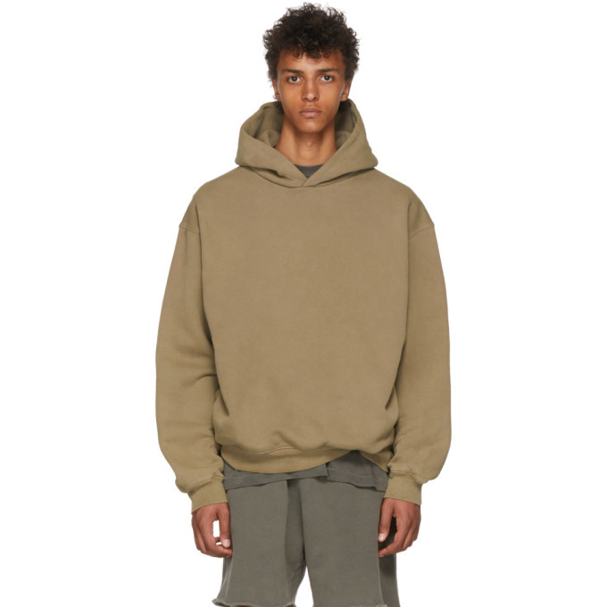 Buy > yeezy beige hoodie > in stock