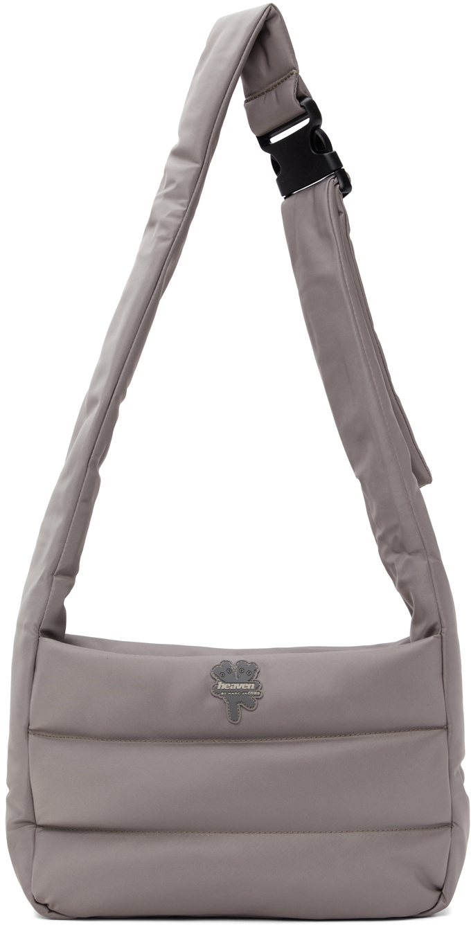 Marc Jacobs Taupe Heaven By Marc Jacobs Nylon Messenger Bag Marc Jacobs