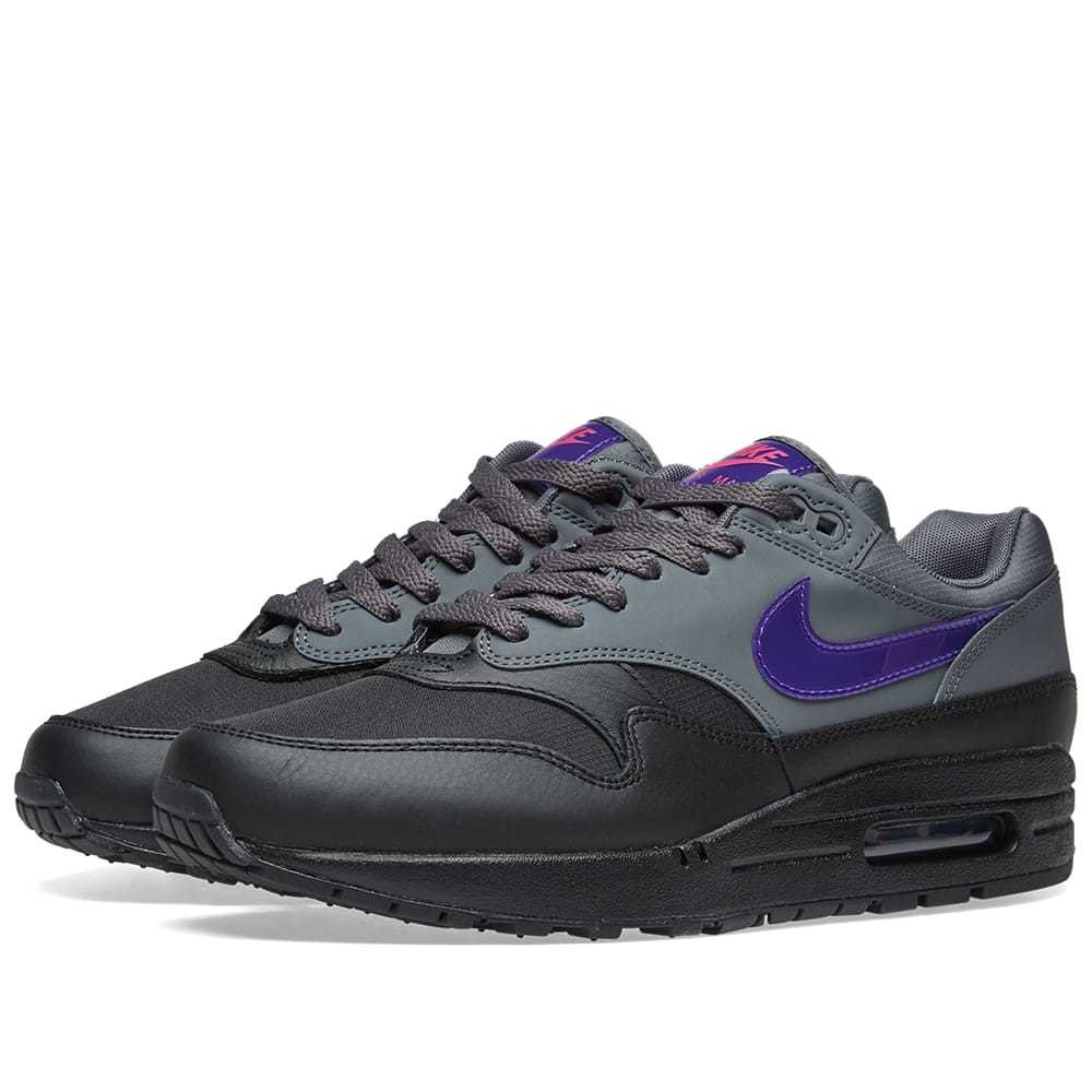 air max 1 black black