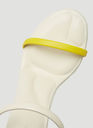 Vulcano Heeled Sandal in White