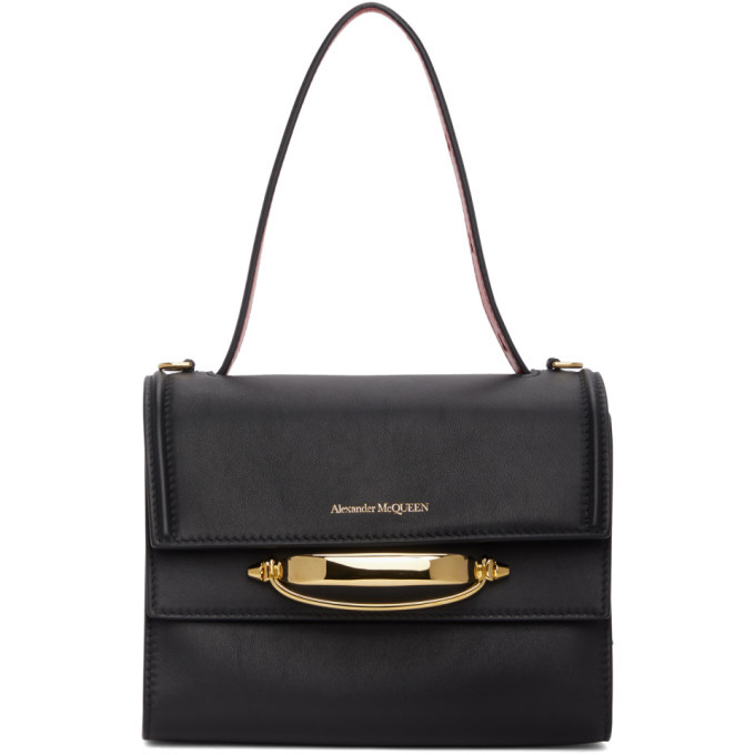 Alexander McQueen Black The Story Bag Alexander McQueen