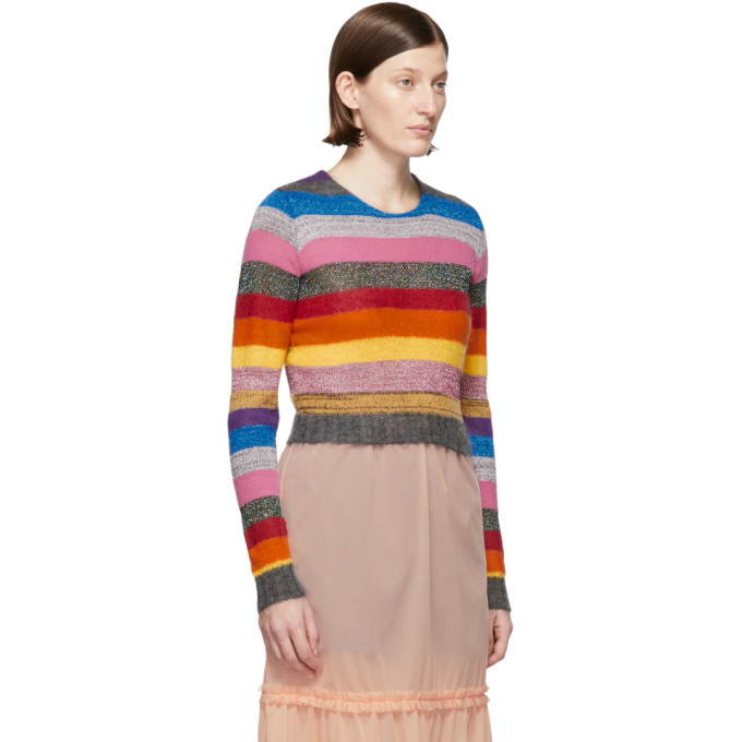 Miu Miu Multicolor Cropped Lurex 