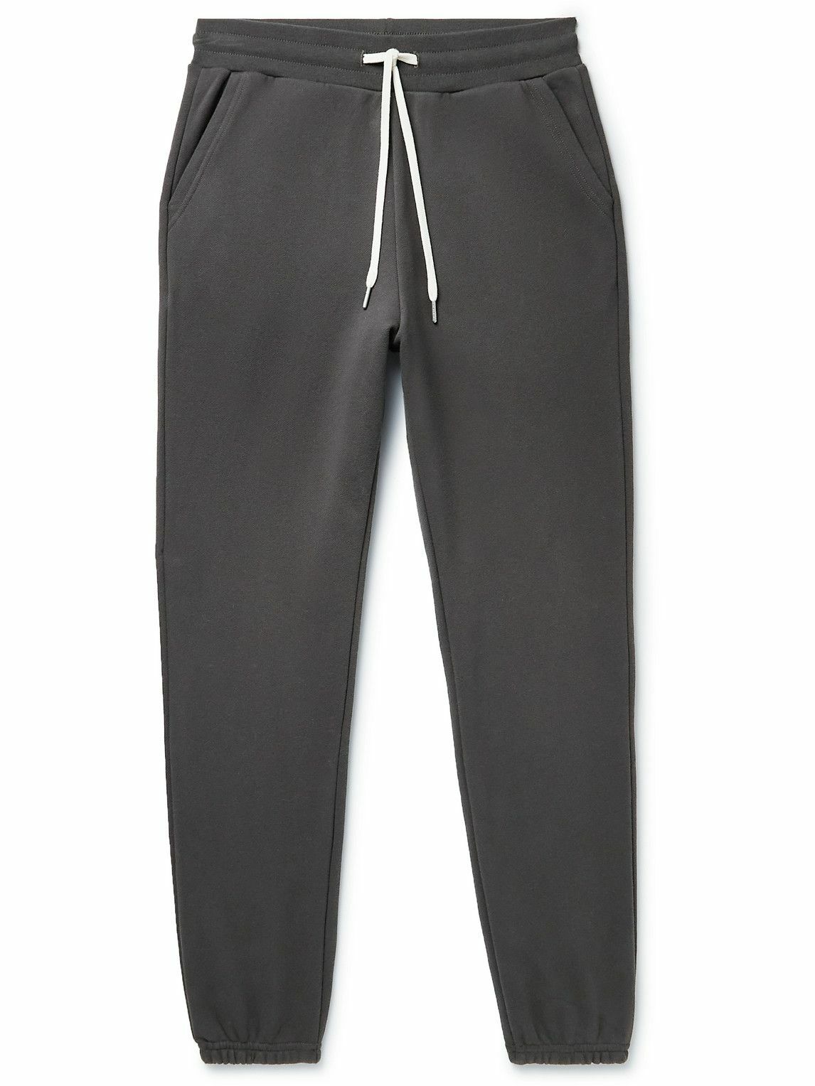 John Elliott - LA Tapered Cotton-Jersey Sweatpants - Gray John Elliott