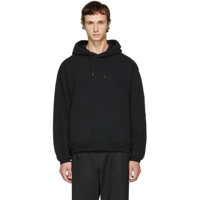 Undecorated Man Black Parka Hoodie Undecorated Man