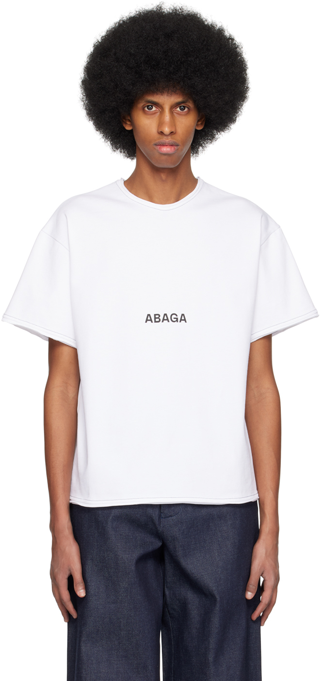 Photo: ABAGA VELLI White 'World Tour' T-Shirt