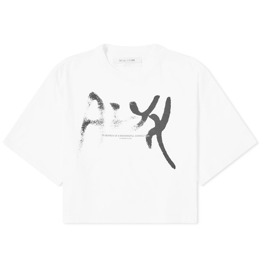 1017 ALYX 9SM Meaningful Connection Cropped Tee