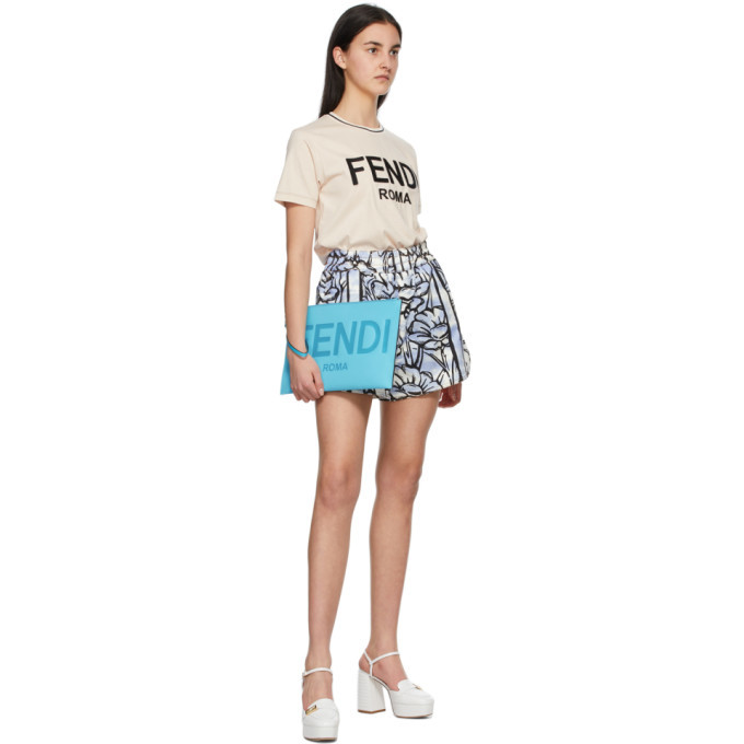 fendi large flat pouch