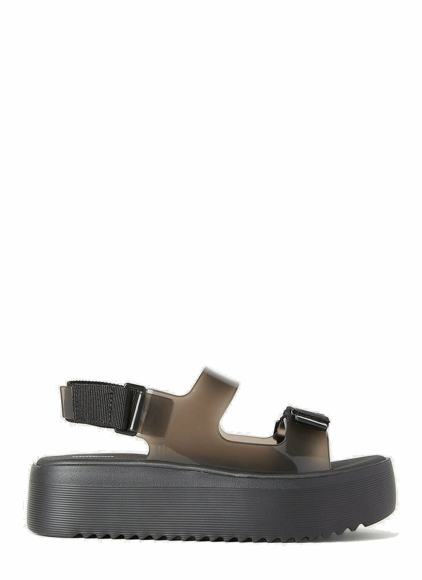 Melissa - Brave Papete Sandals in Black Melissa