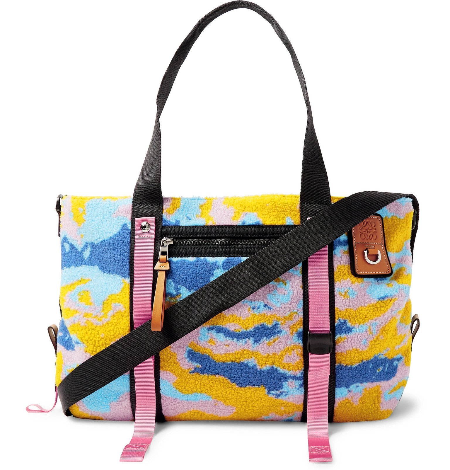 Loewe Eye/LOEWE/Nature Leather and bingTrimmed Camouflage