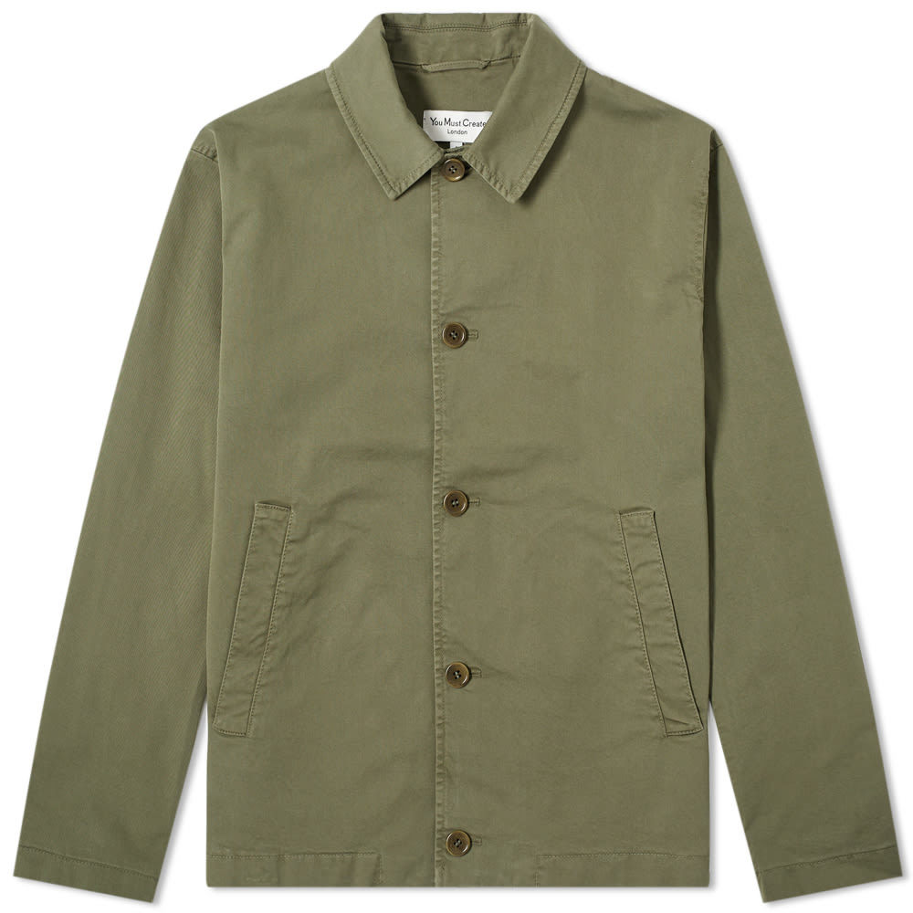 YMC Groundhog Cotton Twill Chore Jacket YMC