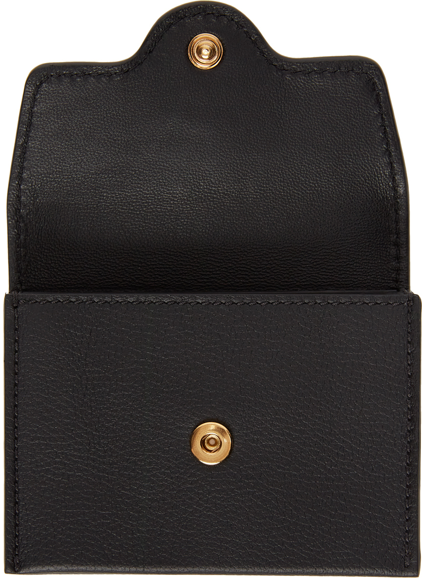 Versace Black 'La Medusa' Wallet Versace