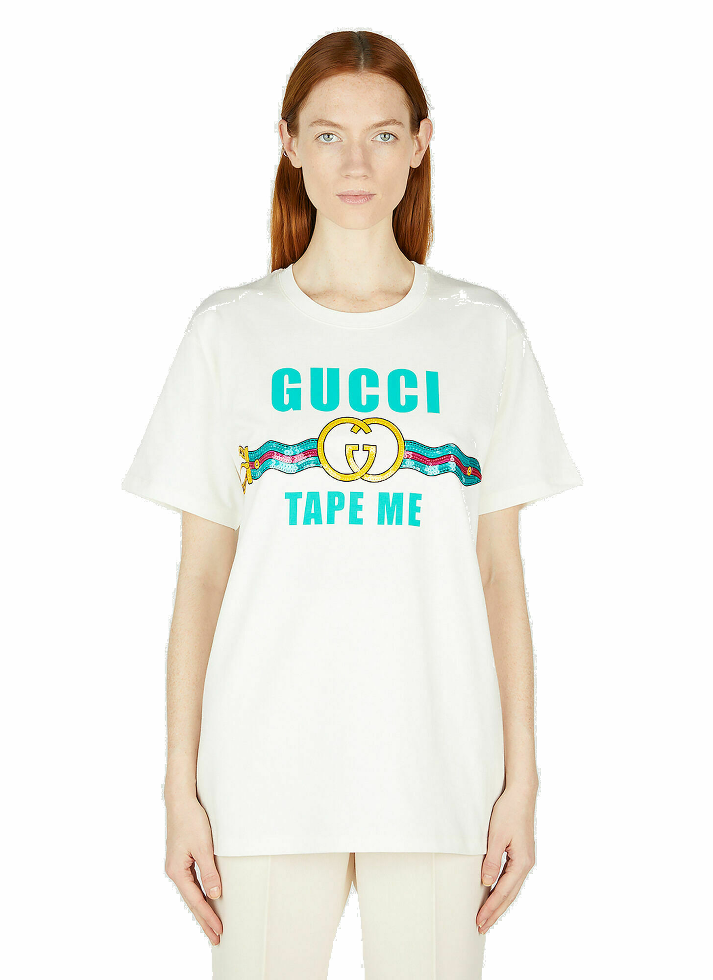 Gucci - G-Loved T-Shirt in White Gucci