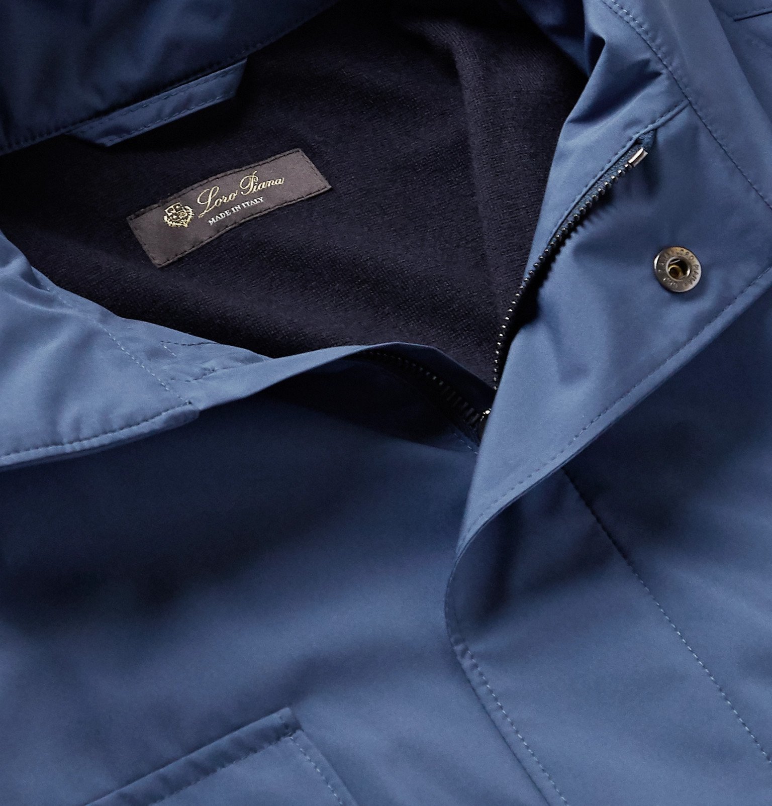 Loro Piana - Traveller Windmate Storm System Shell Hooded Field Jacket ...