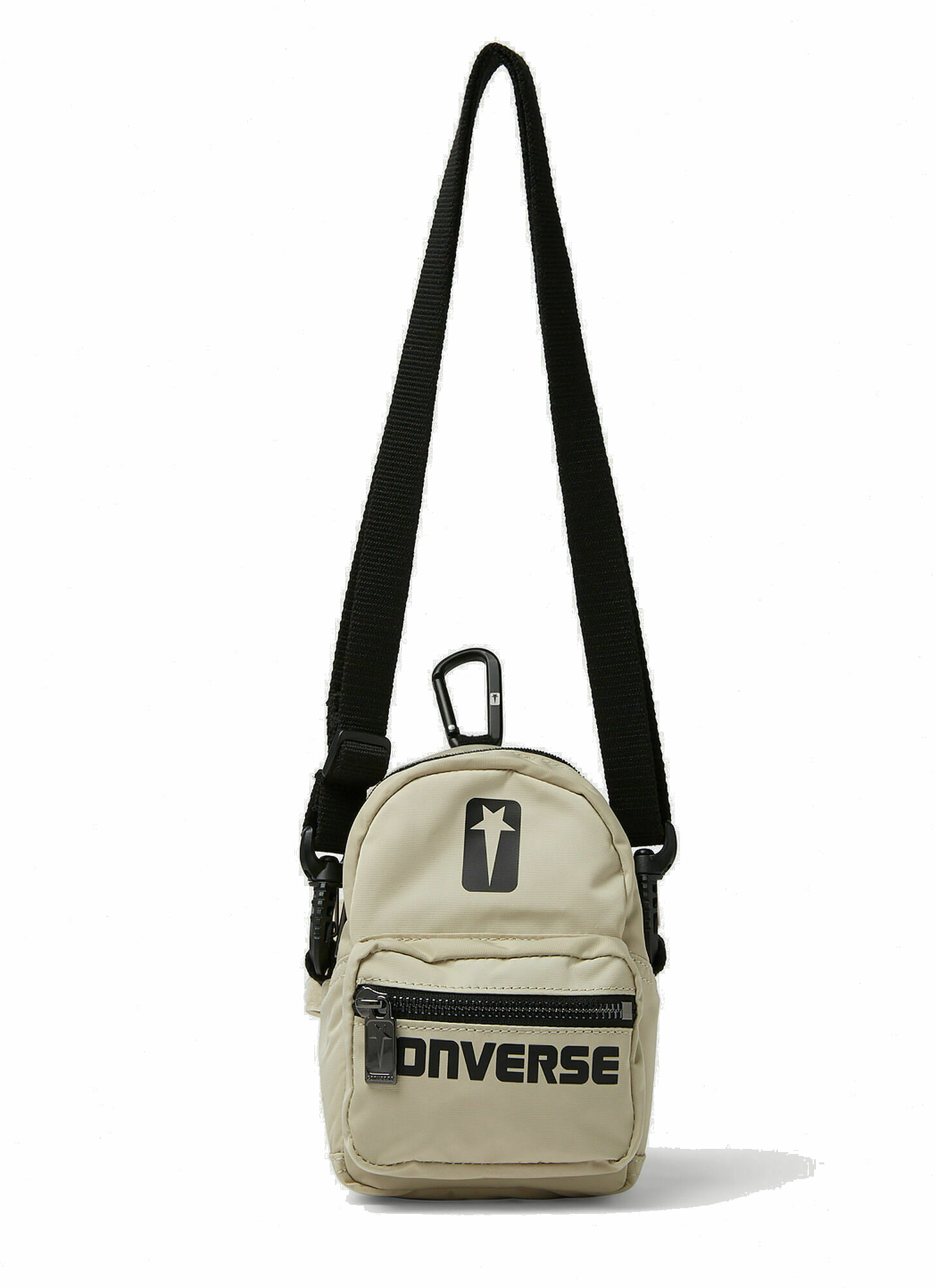 Photo: Mini Backpack Crossbody Bag in Cream