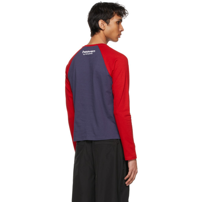 Marc Jacobs Navy and Red Heaven by Marc Jacobs Demon Raglan Long