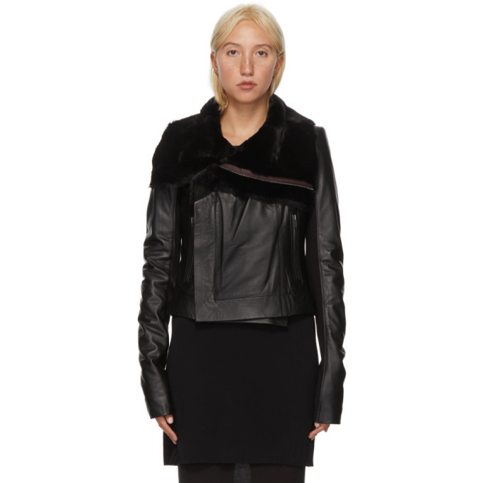 rick owens classic biker jacket